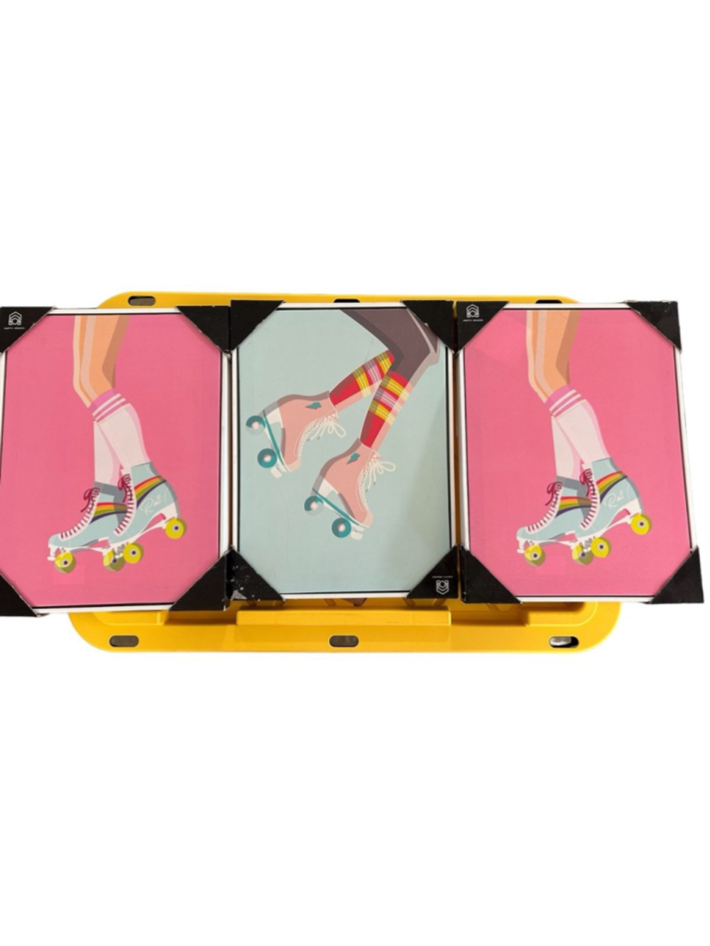 Roller Skates canvas Wall Art (3pieces) 12x16”